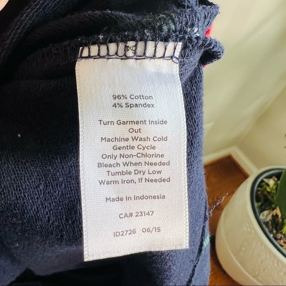 T by Talbots windowpane quarter zip pullover - Picture 6 of 6